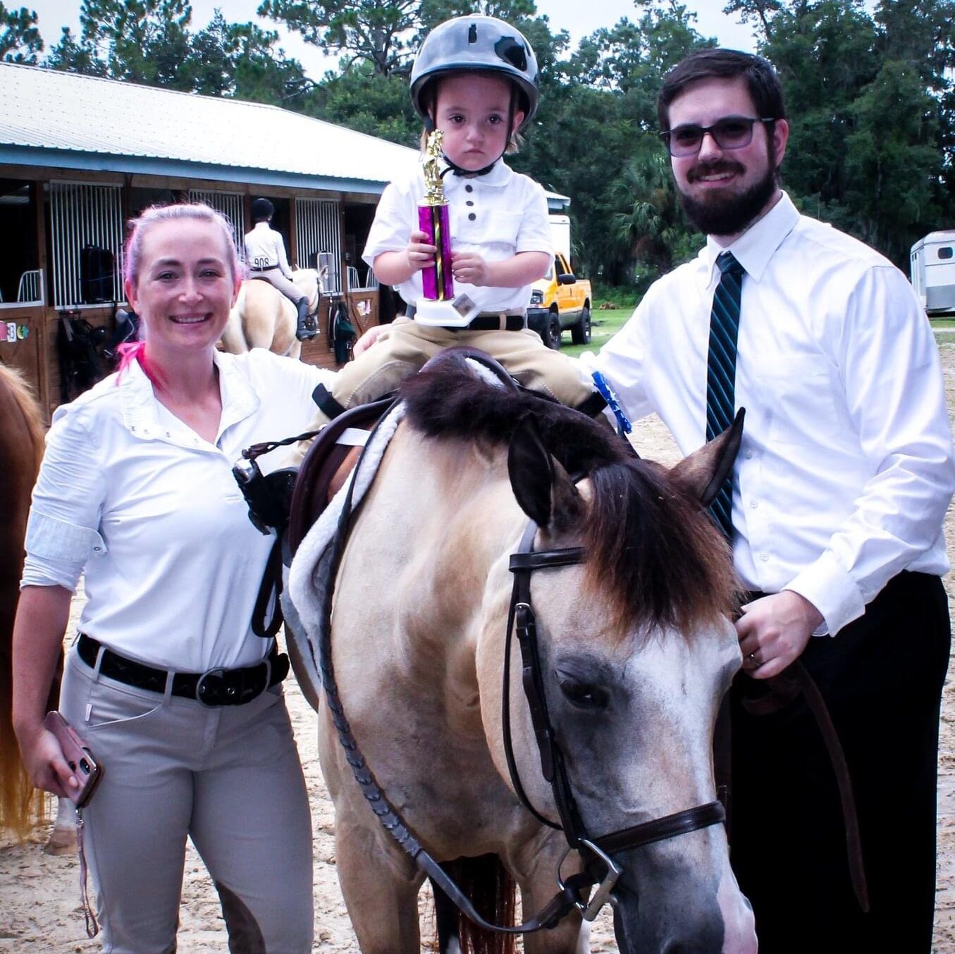 kirsch-family-at-a-horse-show